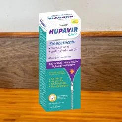 Dung dịch vệ sinh Hupavir Sinecatechin