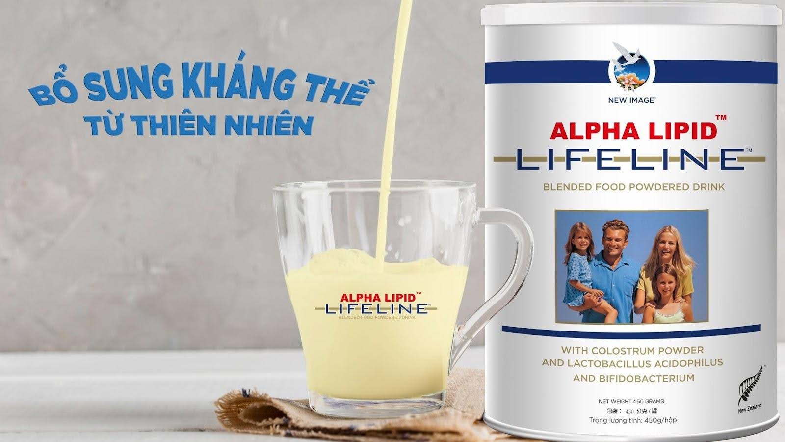 Sữa non Alpha Lipid mang tới nhiều lợi ích cho sức khỏe người dùng