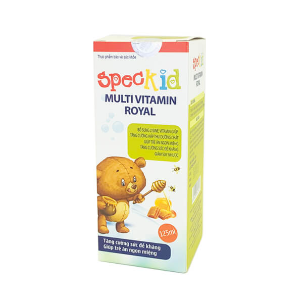 Speckid Multivitamin Royal - Giúp trẻ ăn ngon, tăng cường miễn dịch