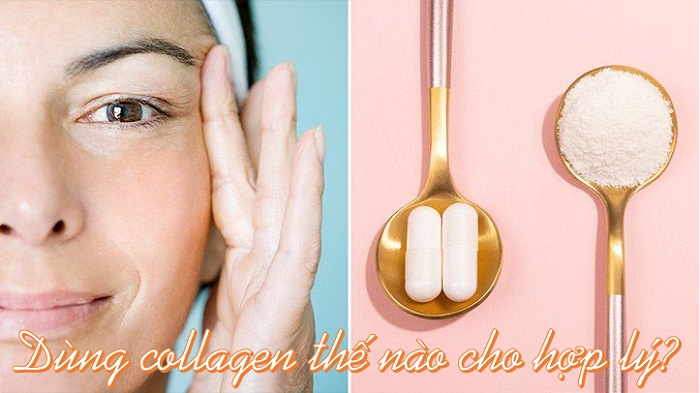 Collagen giúp làn da căng mịn, đầy sức sống