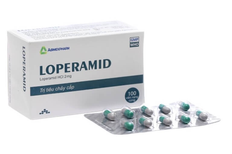  Loperamid điều trị triệu chứng tiêu chảy