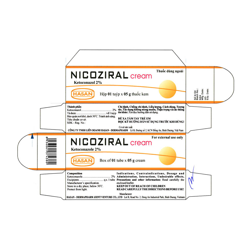 Nicoziral cream 5g