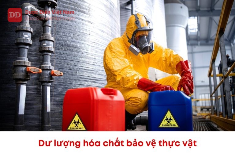 Dư lượng hóa chất bảo vệ thực vật