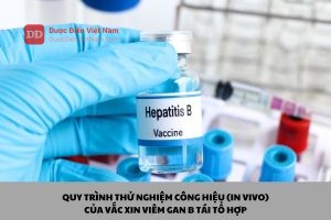 Quy trình thử nghiệm công hiệu (In Vivo) của Vắc xin Viêm gan B tái tổ hợp