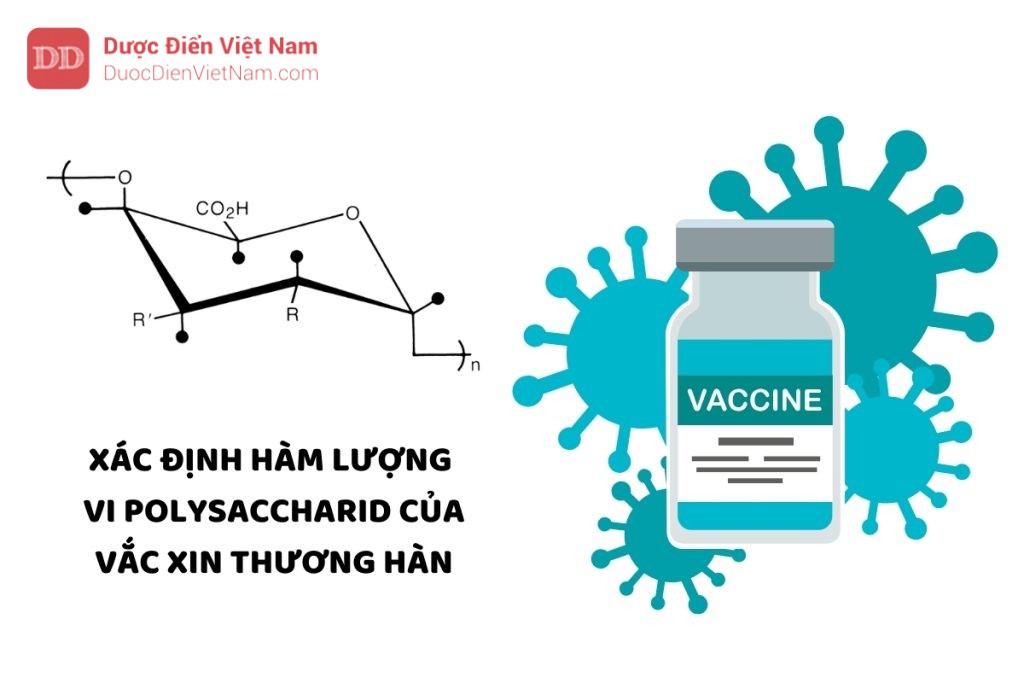 Xác định hàm lượng Vi Polysaccharid của Vắc xin thương hàn Vi Polysaccharid