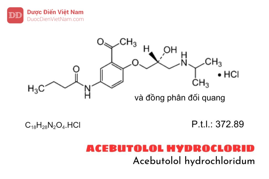 Acebutolol hydroclorid