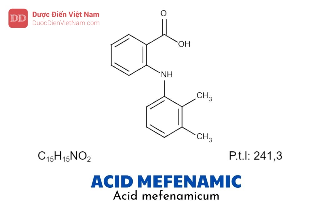 Acid mefenamic