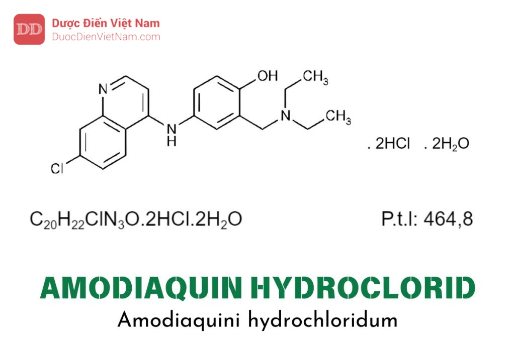 Amodiaquin hydroclorid