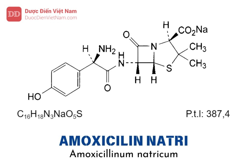 Amoxicilin natri