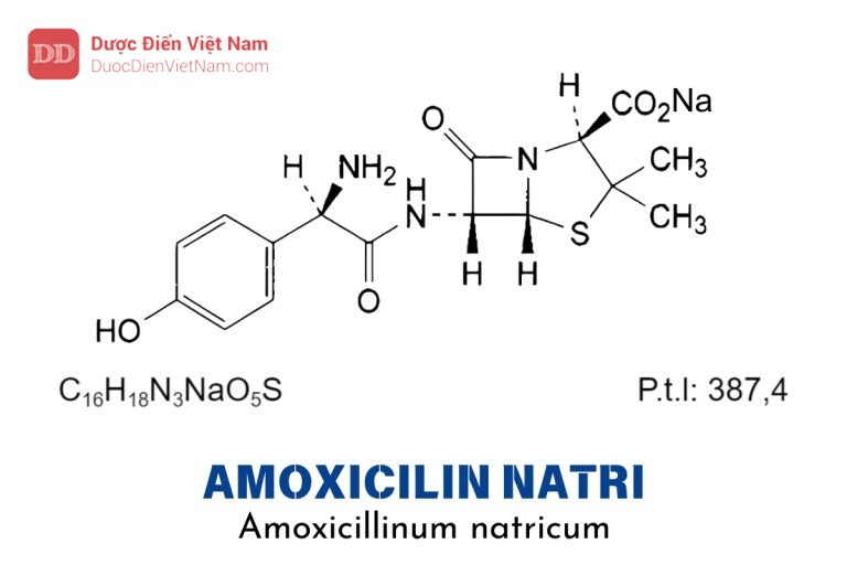 Amoxicilin natri