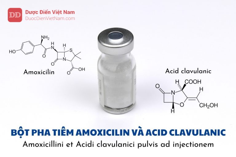 BỘT PHA TIÊM AMOXICILIN VÀ ACID CLAVULANIC