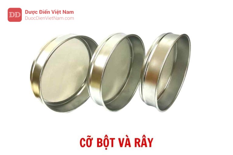 CỠ BỘT VÀ RÂY