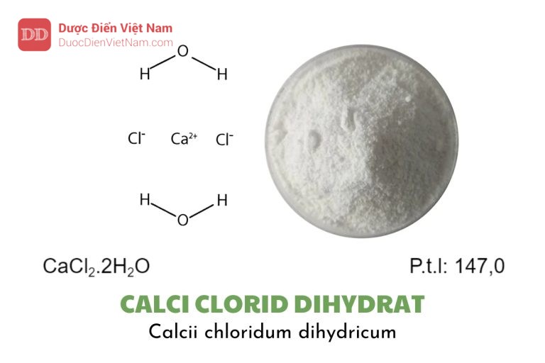 Calci clorid dihydrat