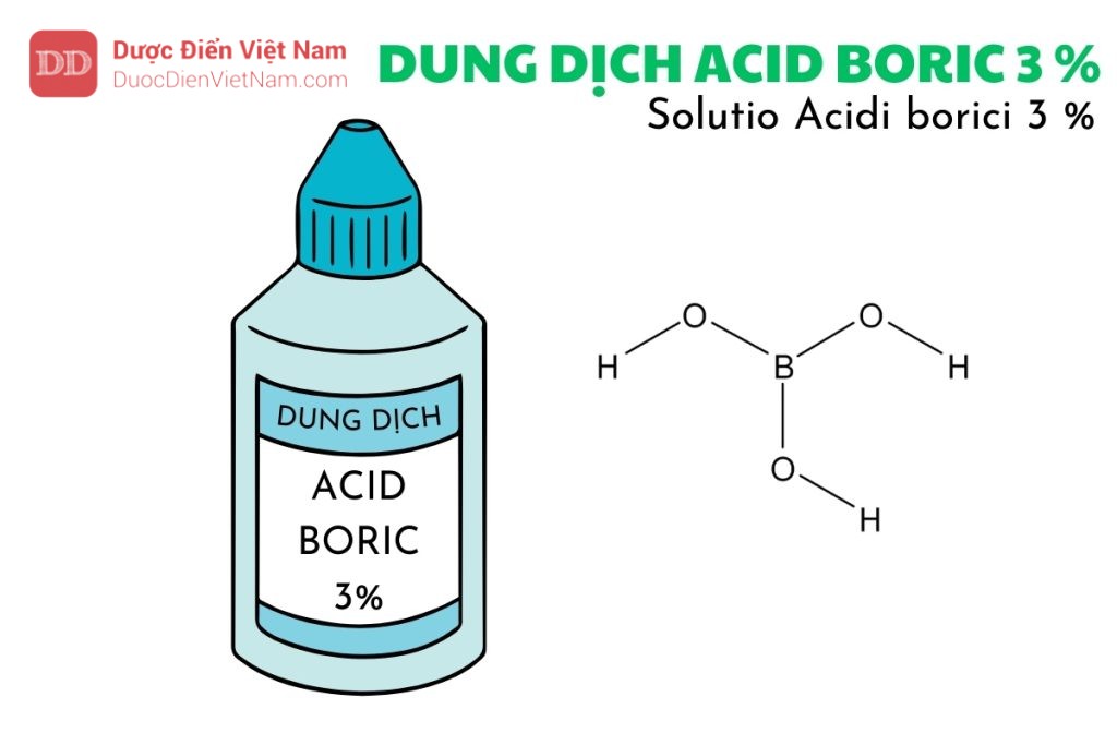 Dung dịch Acid boric 3 %