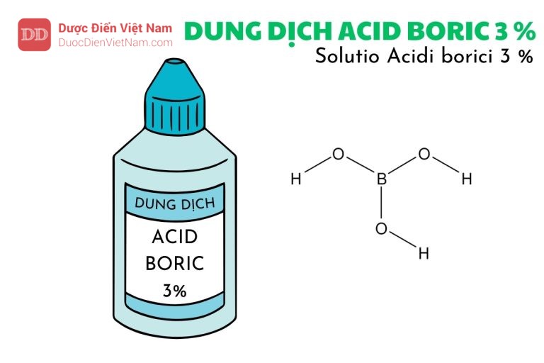 Dung dịch Acid boric 3 %