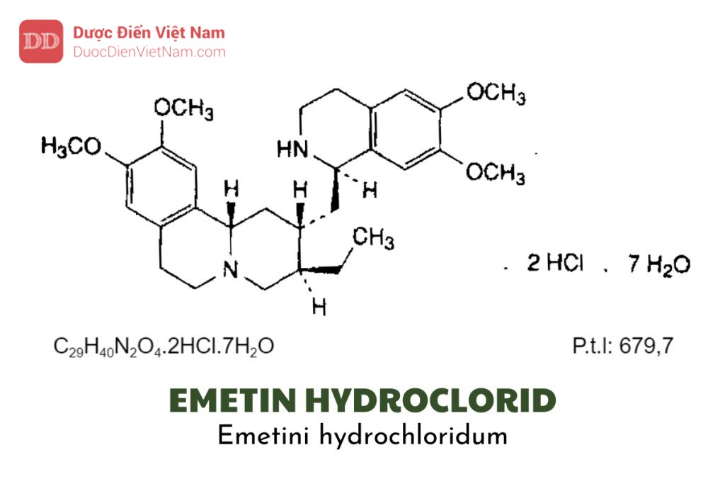 Emetin hydroclorid