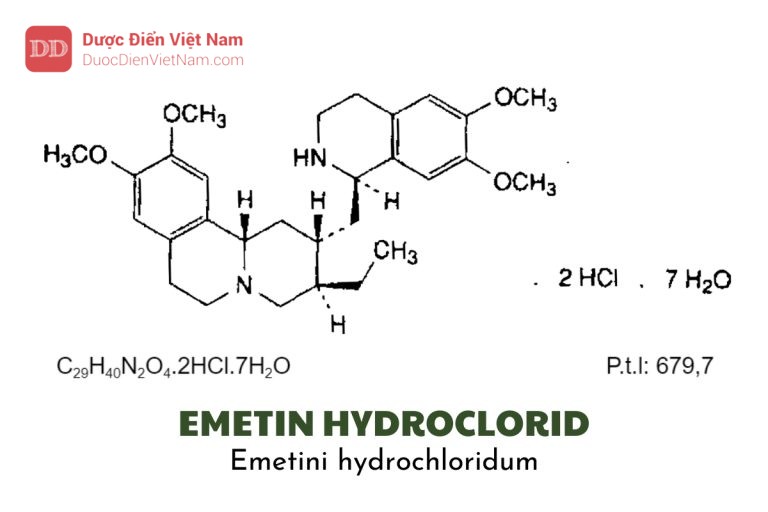 Emetin hydroclorid