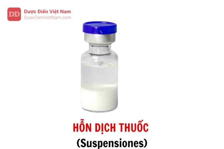 HỖN DỊCH THUỐC