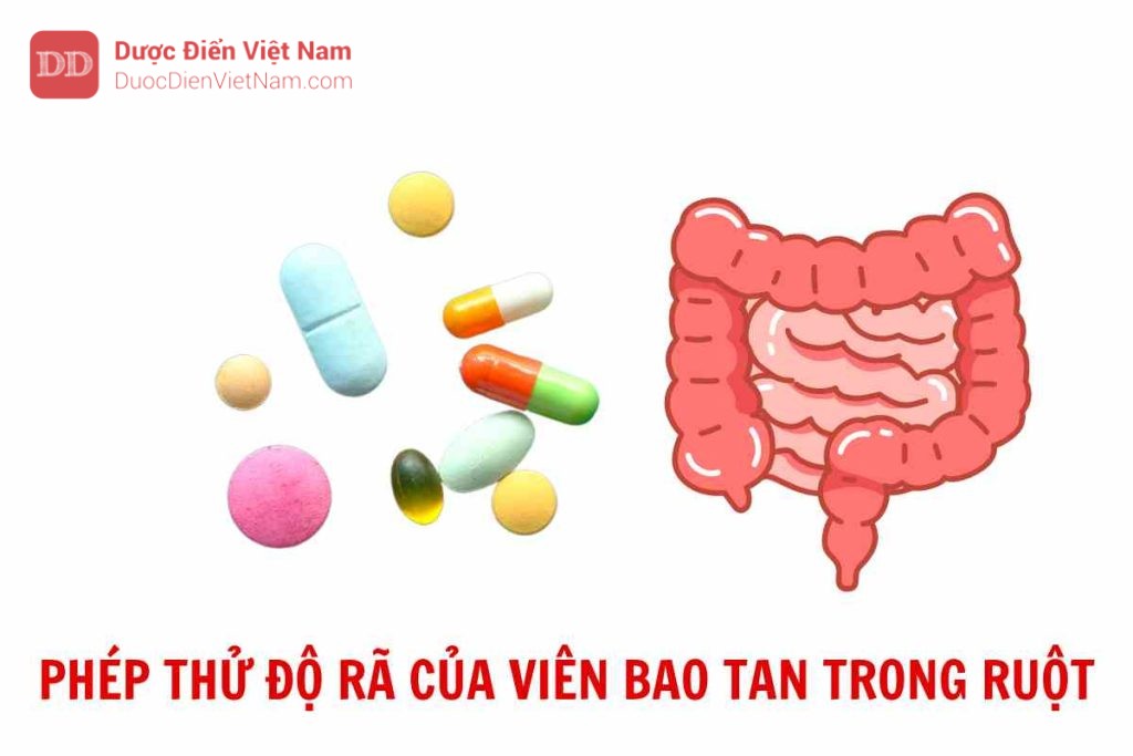 PHÉP THỬ ĐỘ RÃ CỦA VIÊN BAO TAN TRONG RUỘT