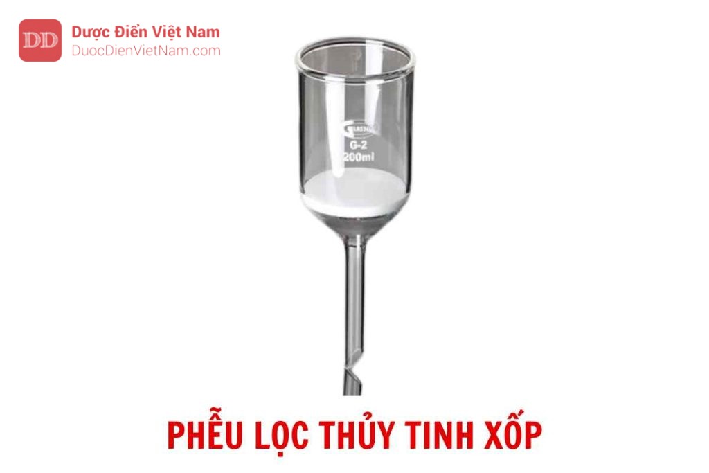 PHỄU LỌC THỦY TINH XỐP