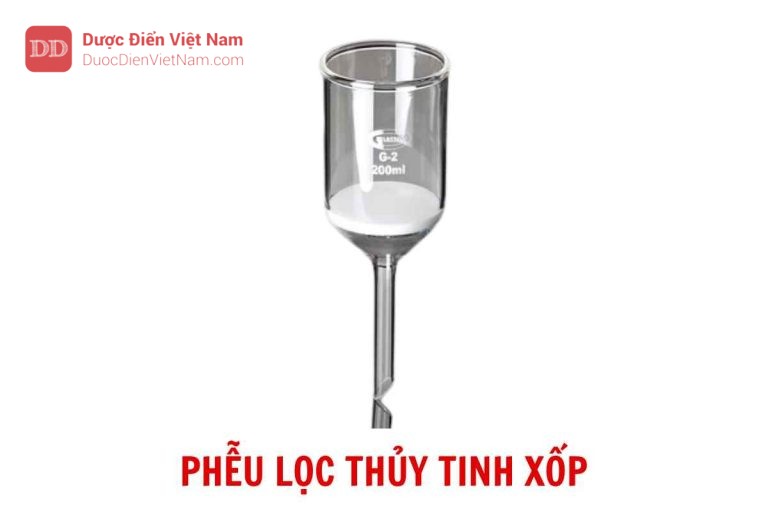 PHỄU LỌC THỦY TINH XỐP