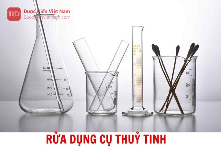 RỬA DỤNG CỤ THUỶ TINH