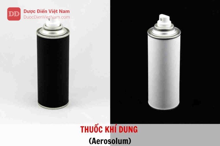 THUỐC KHÍ DUNG (Aerosolum)