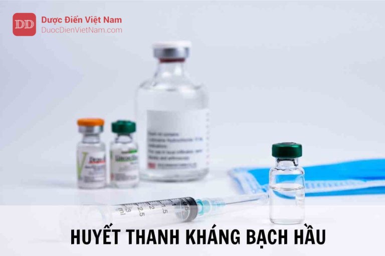 HUYẾT THANH KHÁNG BẠCH HẦU