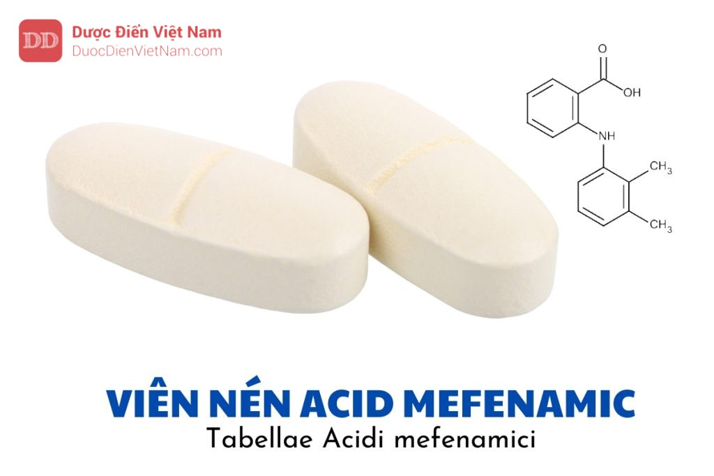 viên nén Acid mefenamic