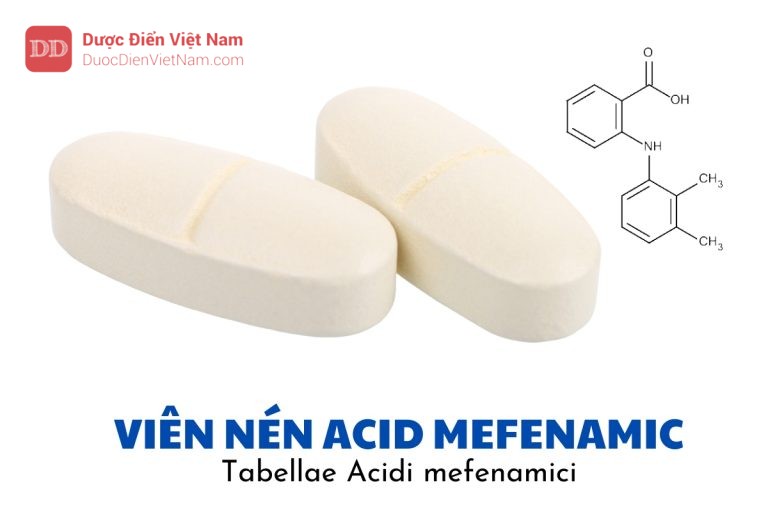 viên nén Acid mefenamic