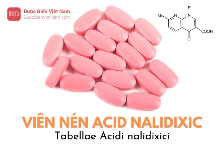 viên nén Acid nalidixic