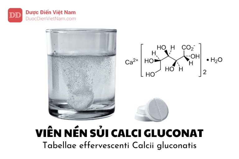 VIÊN NÉN SỦI CALCI GLUCONAT