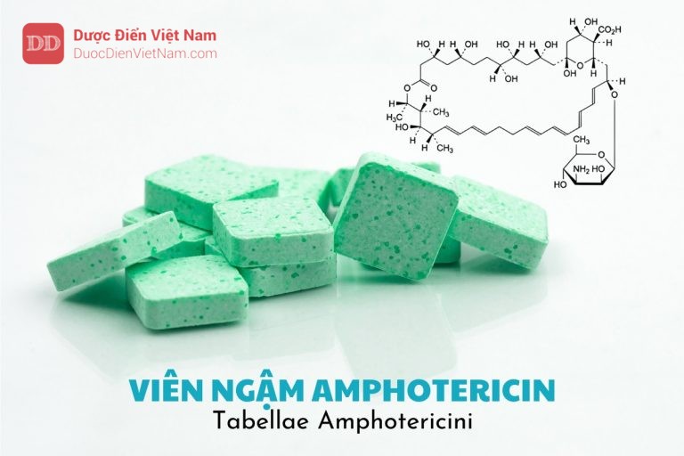 viên ngậm Amphotericin