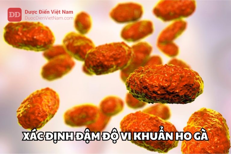 XÁC ĐỊNH ĐẬM ĐỘ VI KHUẨN HO GÀ