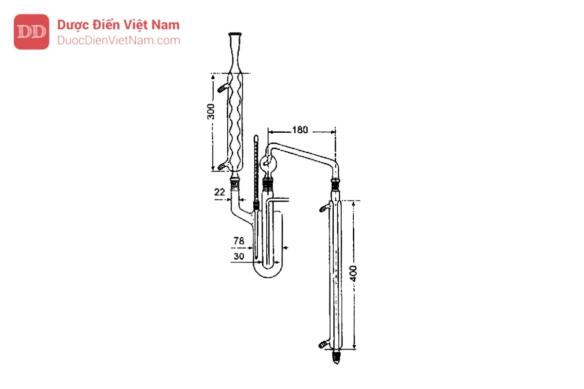 Hình 9.4.6 - Dụng cụ thử giới hạn fluorid (Kích thước tính bằng milimét)