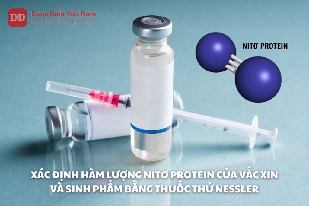 Xác định hàm lượng nitơ protein của vắc xin và sinh phẩm bằng thuốc thử Nessler