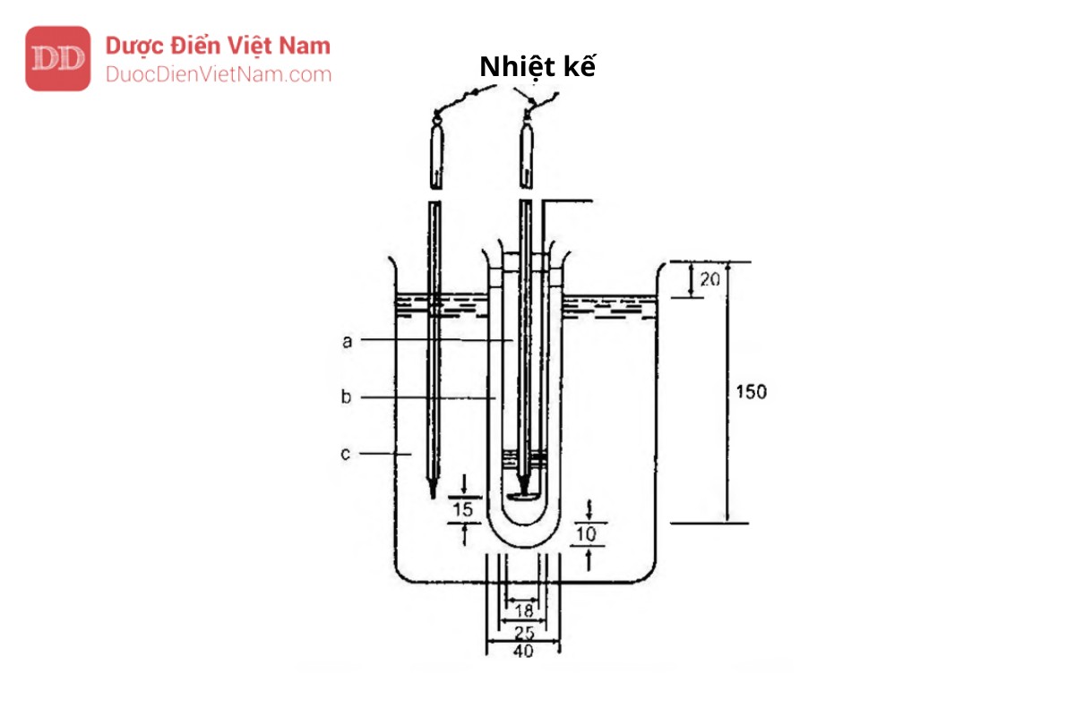 Hình 6.6 - Dụng cụ xác định nhiệt độ đông đặc (kích thước tính bằng mm)