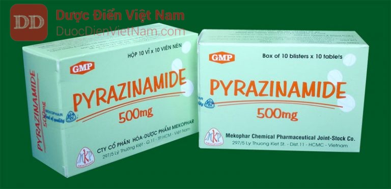 VIÊN NÉN PYRAZINAMID - Dược Điển Việt Nam