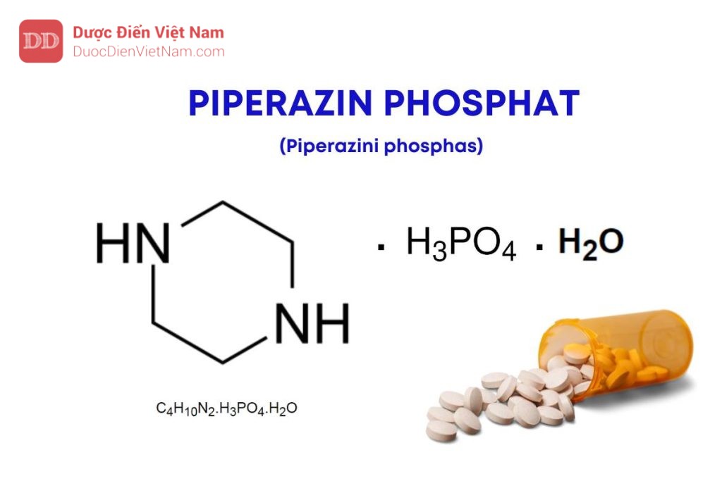 VIÊN NÉN PIPERAZIN PHOSPHAT