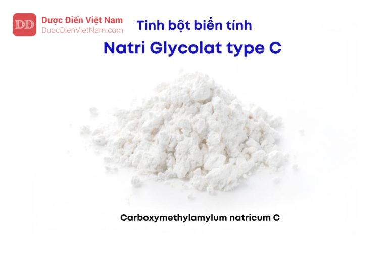 TINH BỘT BIẾN TÍNH NATRI GLYCOLAT TYP C