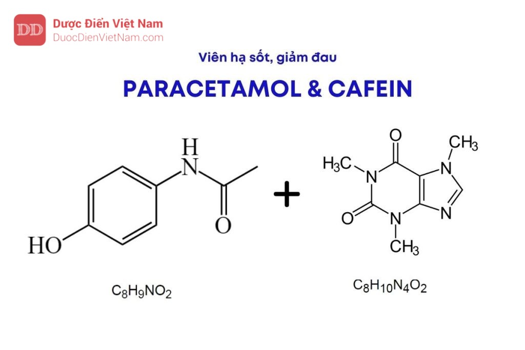 VIÊN NÉN PARACETAMOL VÀ CAFEIN