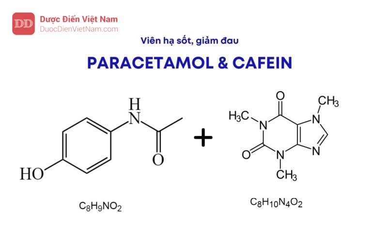 VIÊN NÉN PARACETAMOL VÀ CAFEIN