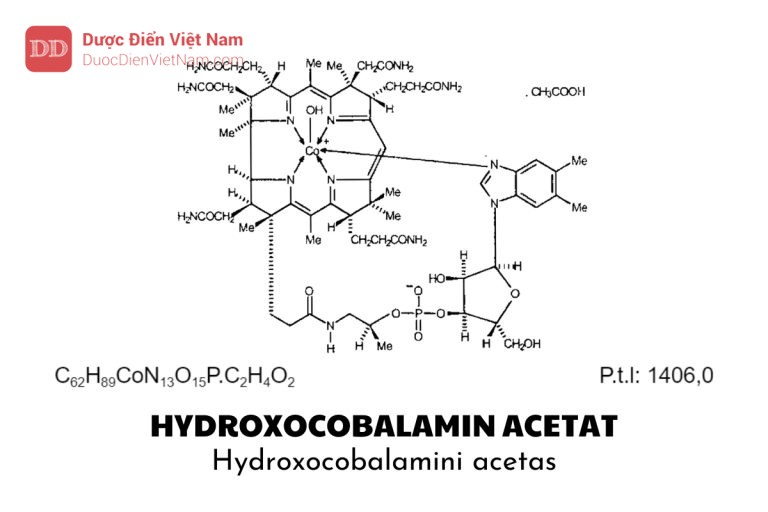 Hydroxocobalamin acetat