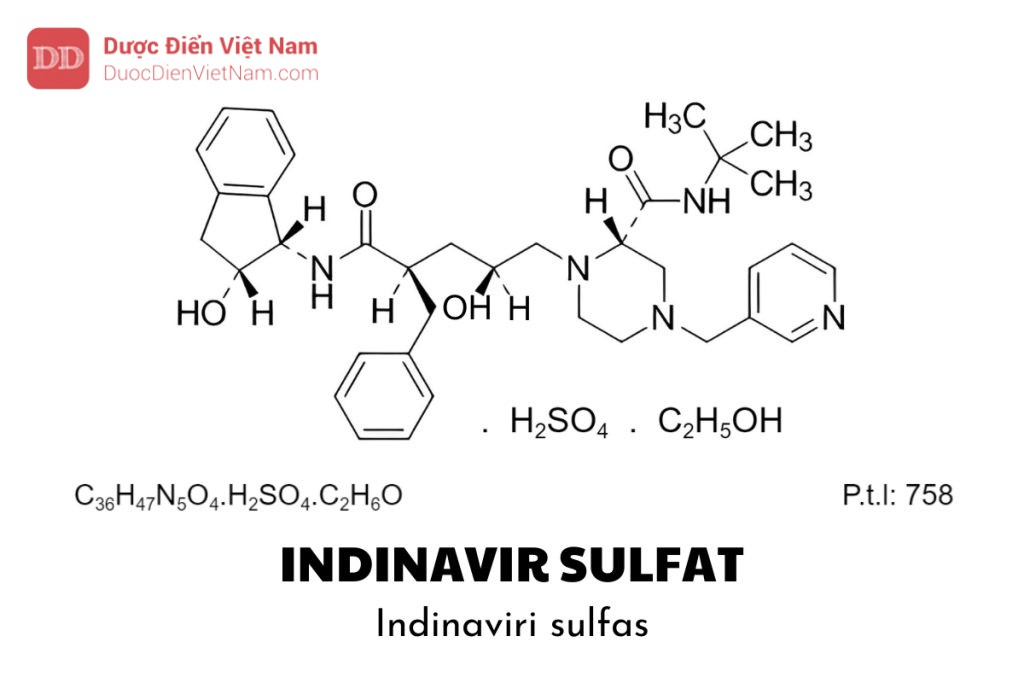 Indinavir sulfat