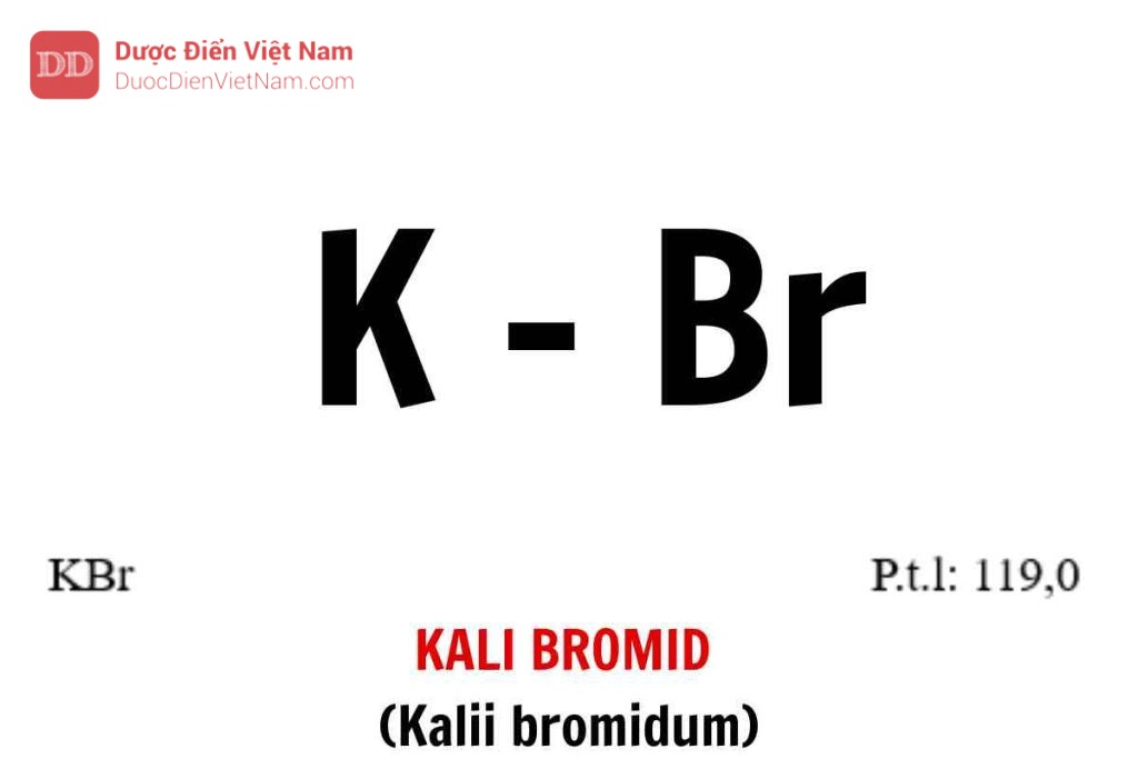 KALI BROMID (Kalii bromidum)