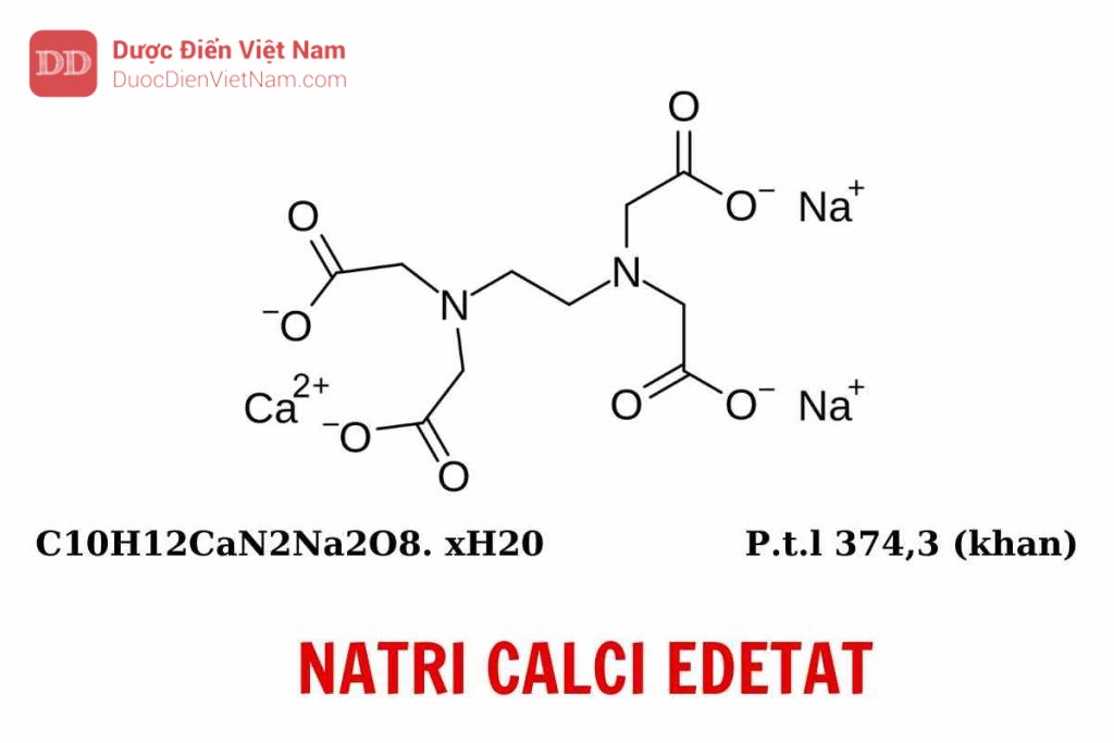 NATRI CALCI EDETAT