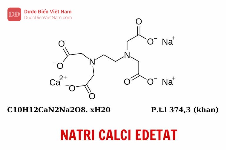 NATRI CALCI EDETAT