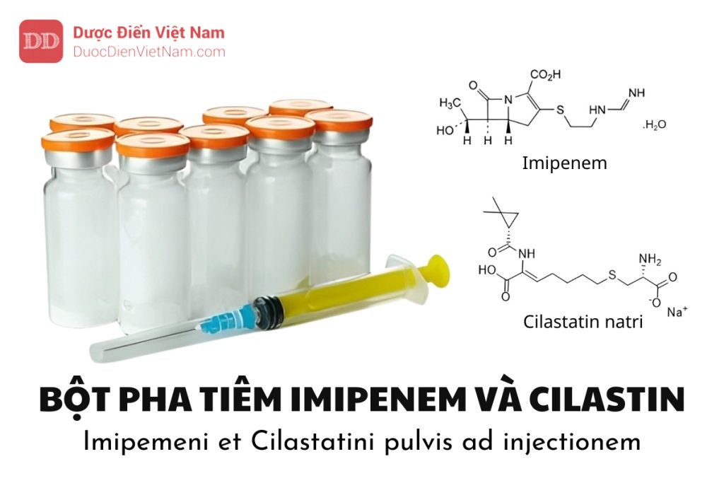 BỘT PHA TIÊM IMIPENEM VÀ CILASTATIN