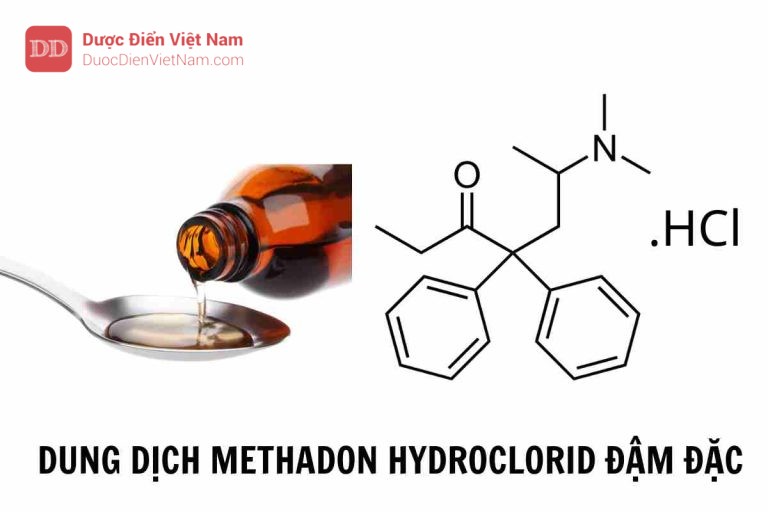 DUNG DỊCH METHADON HYDROCLORID ĐẬM ĐẶC