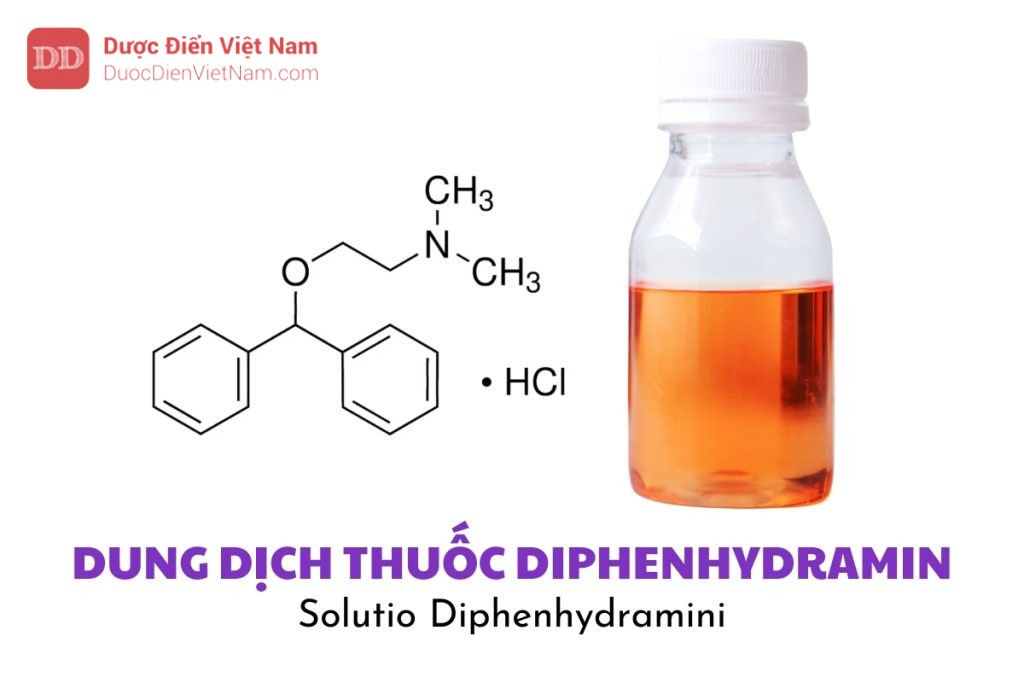 DUNG DỊCH THUỐC DIPHENHYDRAMIN